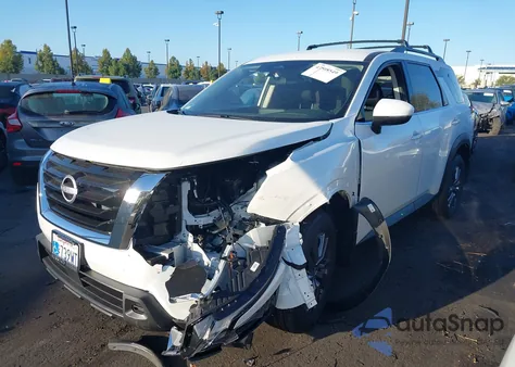 2025 Nissan Pathfinder Sv Fwd из США, поврежденный, VIN 5N1DR3BA4SC269324